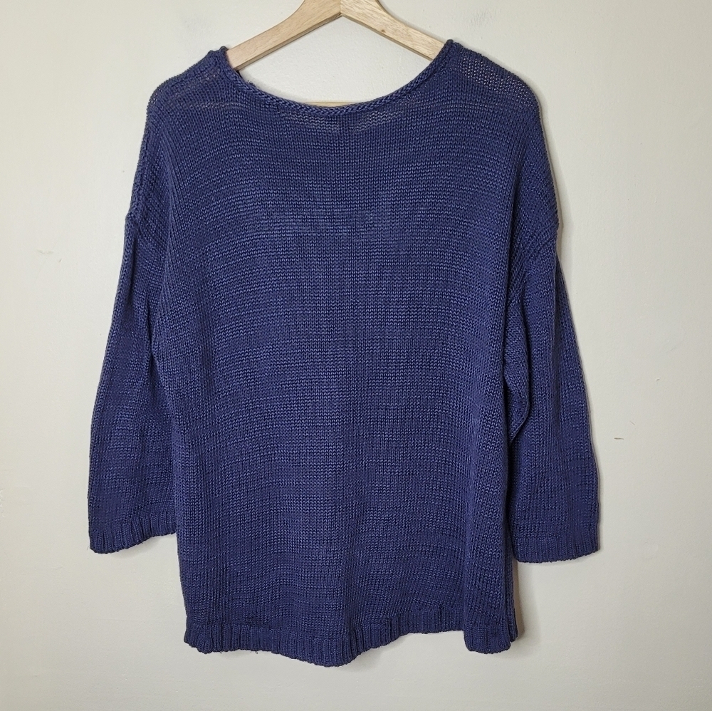 Talbots Embroidered Weekend Sweater Size XLP - Picture 6 of 8